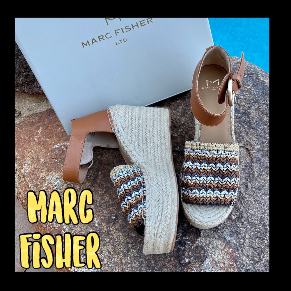 ⭐️NWT⭐️Marc Fisher neutral color espadrilles